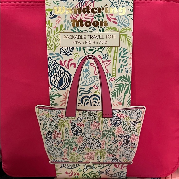 Wandering Moon | Pink Ocean Motif Packing Cube Set (11 pc) - Picture 6 of 14